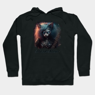 Hard Music - Gothic Cat Hoodie